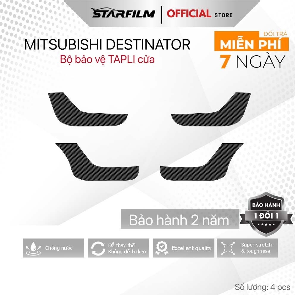 MITSUBISHI DESTINATOR Bộ bảo vệ chống xước Tapli cửa STARFILM